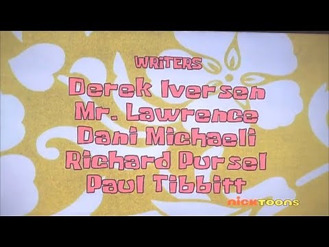 SpongeBob SquarePants Season 8 & 9 End Credits (2011-2012)