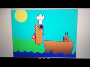Numberblocks Pirate ship 1-20