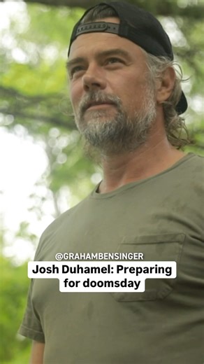 171K views · 586 reactions | Josh Duhamel reveals one of the essential additions he made to his doomsday-inspired lakeside property. #joshduhamel #doomsday #survivaltips | Graham Bensinger | Facebook