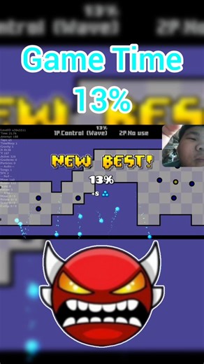 Game Time (Insane Demon) 13% | Geometry Dash #geometrydash #gd