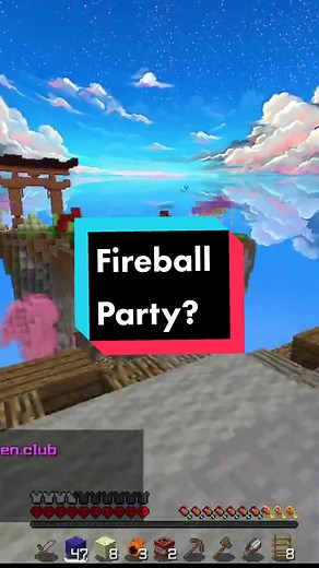 Minecraft Fireball Battle Tutorial