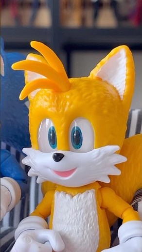 Is Tails, Detective Pikachu? So hyped for Sonic 3! #sonic #sega #stopmotion #sonicmovie3 #sonicteam