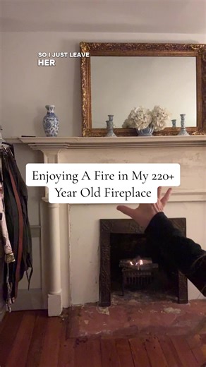 Rekindling History: A 226-Year-Old Fireplace