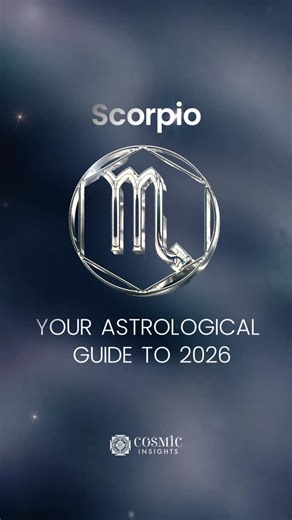 Cosmic Insights on Instagram: "2026 is a year of profound transformation, emotional mastery, and strategic rebirth for you, Scorpio! 🦂✨ This is a turning-point year - release control where needed and claim your inner power: 💼 Career evolution through focused ambition, behind-the-scenes strategy, and authority building 💰 Financial restructuring, debt resolution, and long-term wealth awareness ❤️ Deep emotional healing, karmic relationship shifts, and soulful commitment 💪 Regenerative routines