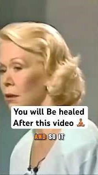 Louise hay: I Talk to My Body and It Heals | Powerful Healing Affirmations and manifestations