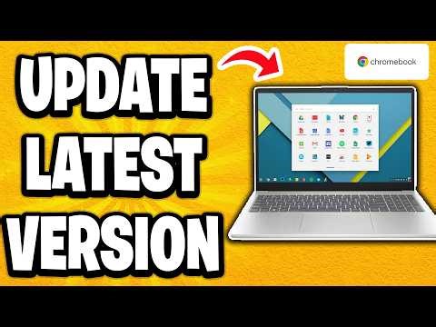 How To Update Chromebook To Latest Version