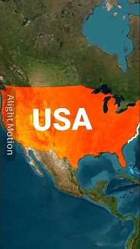California: The State Bigger Than Most Countries 🌴 #usa #shorts