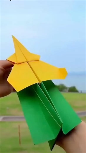 How to Make An Easy Jet Paper Airplane #airplane