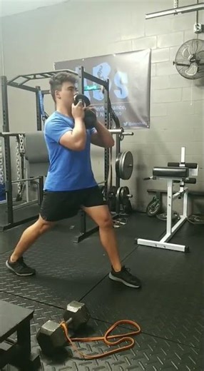 Split Squat w Drop Catch