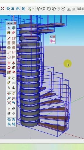 96K views · 939 reactions | SketchUp Pro tips 朗 (Do PRO Level Work In #SketchUp by Using #plugin)朗朗 #stairs #spiral #sketchuppro #homeremodeling | Sahana Aktar | Facebook