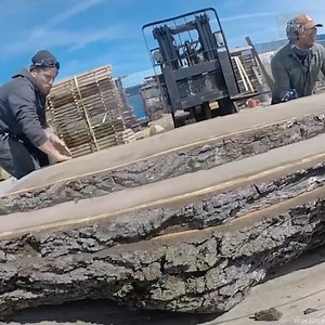 7.2K views · 54 reactions | Milling a MASSIVE Log | Third Coast Craftsman | Facebook