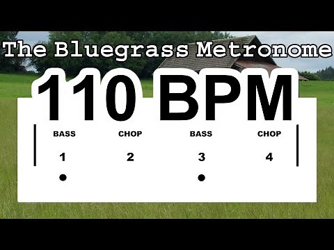 The Bluegrass Metronome 110 BPM