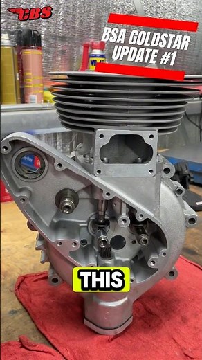 BSA Goldstar engine re-build update video - #1 #classicbritishspares #bsa