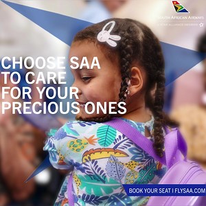 The ones who know, fly their children with SAA’s unaccompanied minor service. 🚸 SAA will take care of your most precious cargo from check-in to the guardian at the receiving destination. Be in the know with SAA. Choose SAA’s unaccompanied minor service. Click on the link to find out more bit.ly/46f7bL0 #Theoneswhoknowflysaa | FlySAA