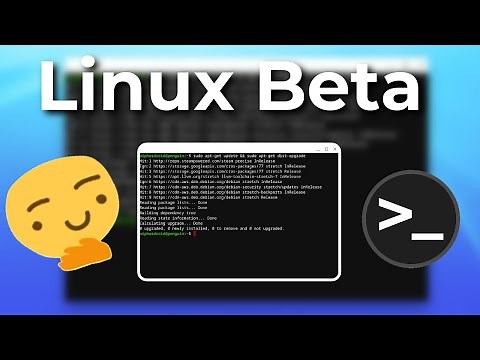 How to Enable Linux (Beta) on a chromebook!! | Tutorial