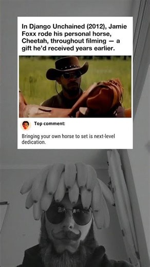 Jamie Foxx Rode His Own Horse in Django Unchained