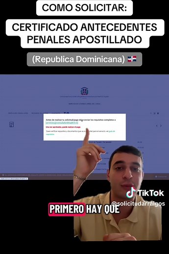 Cómo Solicitar un Certificado de Antecedentes Penales