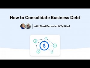 Business Debt Consolidation Loans | How to Consolidate Business Debt