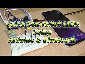 How To make Voice-Controlled LEDs using Arduino and Bluetooth | Arduino project