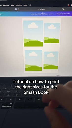 Tutorial on how to print the right sizes for the Smash Book ✨ | If any questions, just drop them here in the comments | #tutorial #fangirl #celebritycrush #smashbook