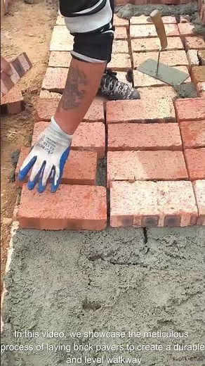 Installing Interlocking Brick Pavers