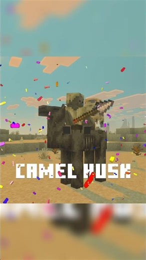 Camel Husk🤯: Minecraft New Update🤯#minecraftshorts #babifreitas #shorts