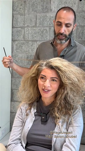 Grey Hair Blending Explained: Grey hair blending is all about embracing your natural grey while main | Rami Jabali Son
