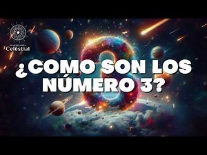 COMO SON LOS NÚMERO 3 - NUMEROLOGÍA