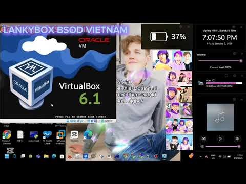 @angelogwapogamingofficial7079 Has Bsod VM Windows XP LankyBox Justin Adam Happy Easter's