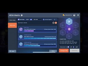 [超人] lordfeng07 YOLO Rolled HEXA STAT 大暴走… HIT META Lv8 MAIN STAT!! 😱 | MapleStory M 😳🔥