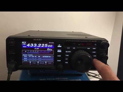 Configuring FT-991A Repeaters with Odd Splits with Memory Split