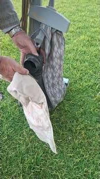 Replace bag of a Kirby vacuum cleaner