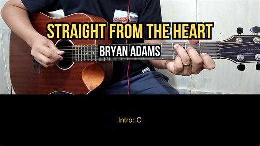 36K views · 681 reactions | Straight From The Heart - Bryan Adams | Guitar Tutorial | Boss Biong | Facebook
