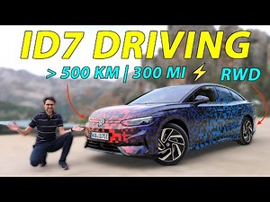 VW ID7 interior reveal and driving REVIEW with surprising range!