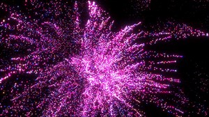 Download Colorful pink purple spark star gradient light effect for free