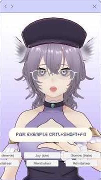 Tracking visage avec VSeeFace : comment configurer ses expressions