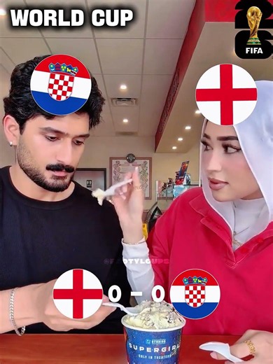 England Beat Croatia 2-0 in the 2026 World Cup 🔥 Football Madness 💀