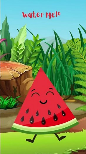 Dancing Watermelon Song 🍉 | Fun Fruit Dance for Kids