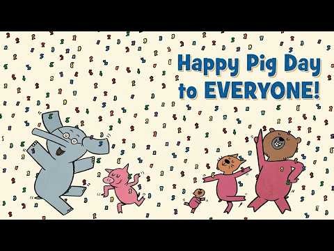 Hooray! Happy Pig Day! 🐷 Piggie & Gerald’s Party Surprise | Read Aloud book by Mo Willems
