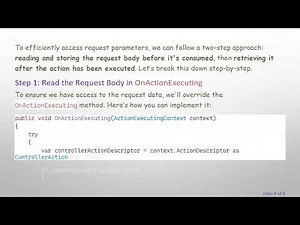 How to Get Request Parameters in OnActionExecuted of Action Filter in .NET Core