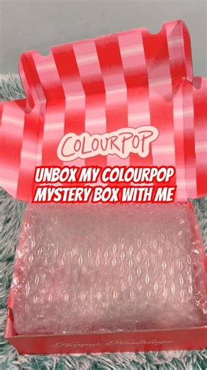 Unbox My #colourpop #mysterybox With Me