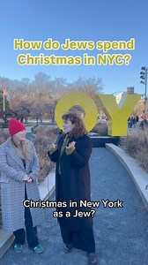 59K views · 535 reactions | Yes, in a rare calendrical confluence, Hanukkah begins on Christmas Day this year. Nonetheless, “Jewish Christmas” in NYC is a time-honored tradition, so we asked several Jewish New Yorkers about their plans for Christmas this year. Chinese food and a movie? Sitting in silence and avoiding eye contact with your family? What are YOUR Jewish family traditions on Christmas day? | The New York Jewish Week | Facebook