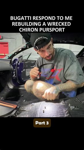 Rebuilding a Wrecked Bugatti Chiron: Matt Armstrong's Journey