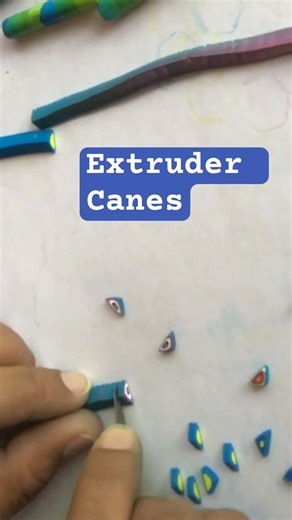 Extruder Canes | Polymer Clay Extruder Techniques