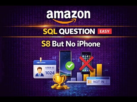 Amazon SQL Interview Question – Sales Analysis II