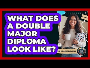 What Does a Double Major Diploma Look Like?