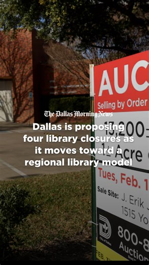 The Dallas Morning News on Instagram: "Four Dallas libraries could close as city leaders weigh plans for a new regional structure. The Oak Lawn Branch, the Skyline Branch in the Buckner Terrace neighborhood, the Renner Frankford Branch in Far North Dallas and the Arcadia Park Branch in West Dallas are being recommended for closure as the city moves toward a regional library model. Under that model, staff and funds would be concentrated in fewer, larger libraries able to offer expanded hours and