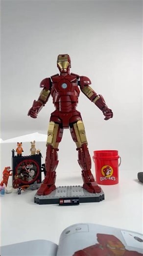 This is Iron Man! #lego #legoshorts #shorts #ironmanlego