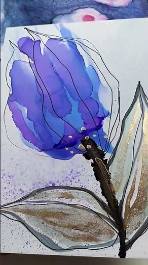 【YOUTUBE LIVE】🎥 Ink in Motion: Creating with Alcohol Ink & Watercolor on Mineral Paper 🎨