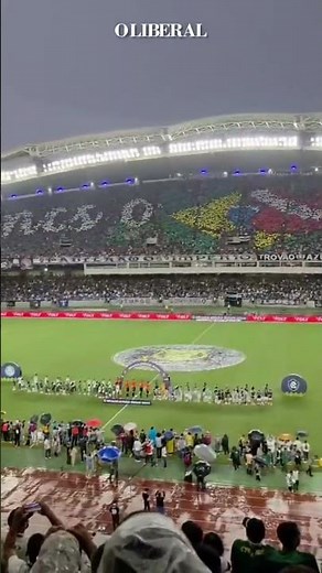 Somos o Norte! Fenômeno Azul faz mosaico incrível antes de Remo x Palmeiras